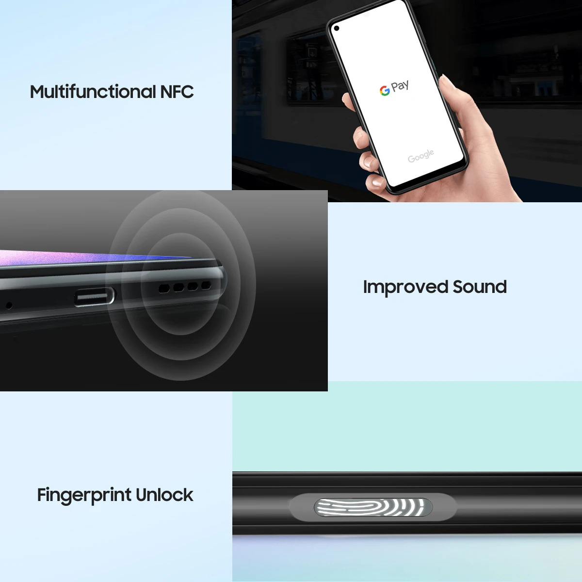 6.39 Inch Blackview A90 Helio P60 Smartphone Octa Core 4GB+64GB 2MP HDR Camera Mobile Phone Android 11 4280mAh Telephone 4G LTE