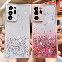 bling sequin case for samsung s22 ultra s21 plus s20 fe note 20 10 a53 a73 a33 a23 a13 a52 a72 a32 soft silicone clear cover