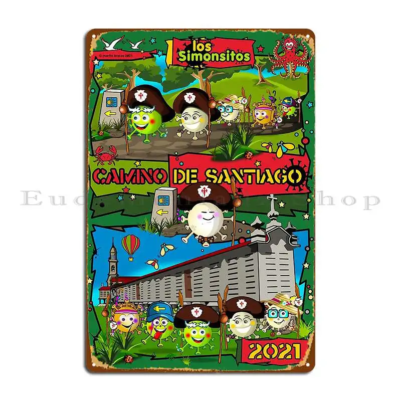 Дизайн мозаики Сантьяго серебристого цвета металлическая табличка