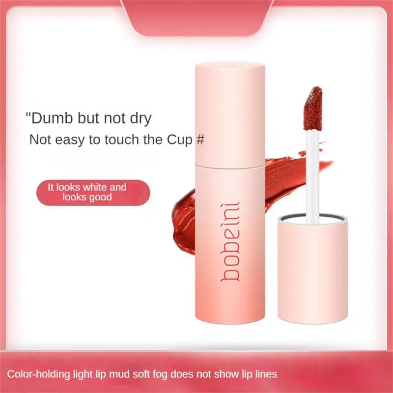 

Matte Liquid Lipstick Waterproof Nude Red Lip Gloss Long Lasting Non-stick Cup Lip Mud Tint Cream Women Makeup Cosmetics 2023