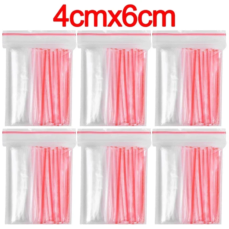 

Водостойкие самозакрывающиеся пакеты из ПВХ 4x6 см