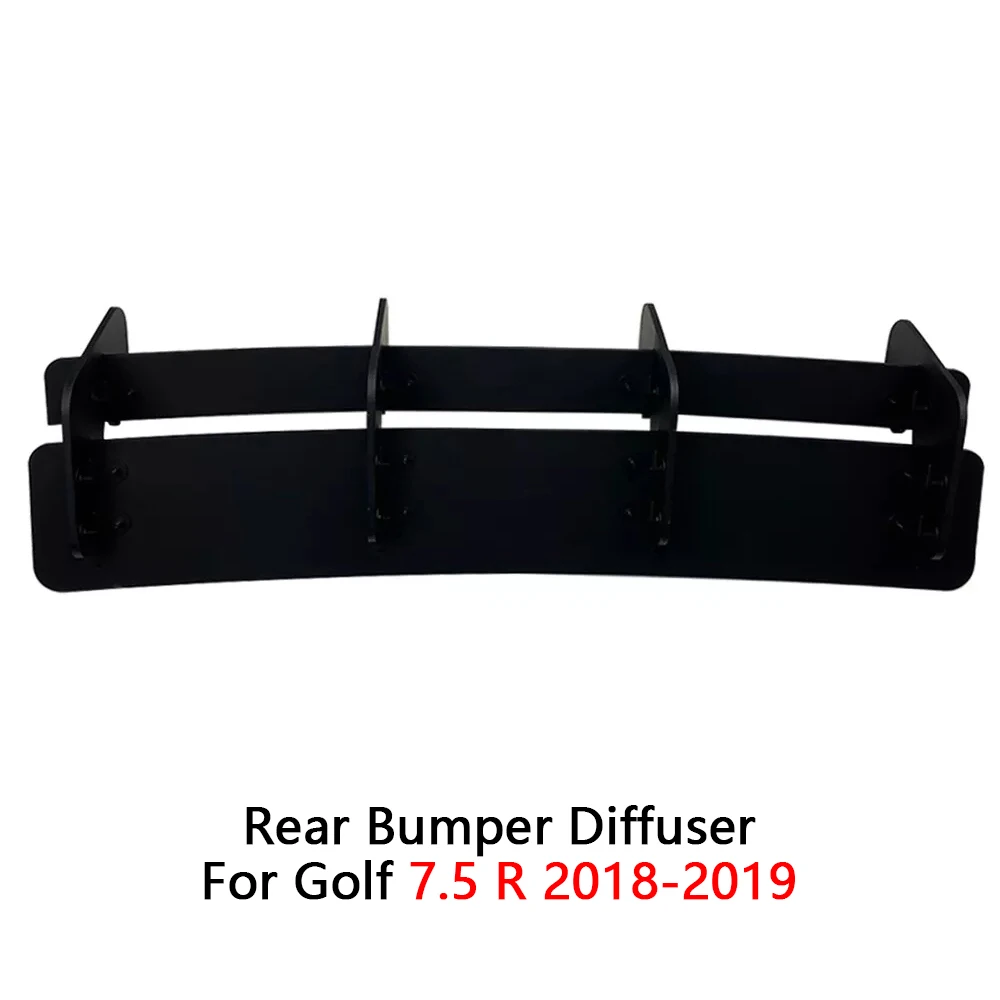 

MK7.5 R задний бампер, диффузор, спойлер для VVW Golf 7.5 R 2018-2019, аксессуары, автозапчасти Golf7.5 R, украшение