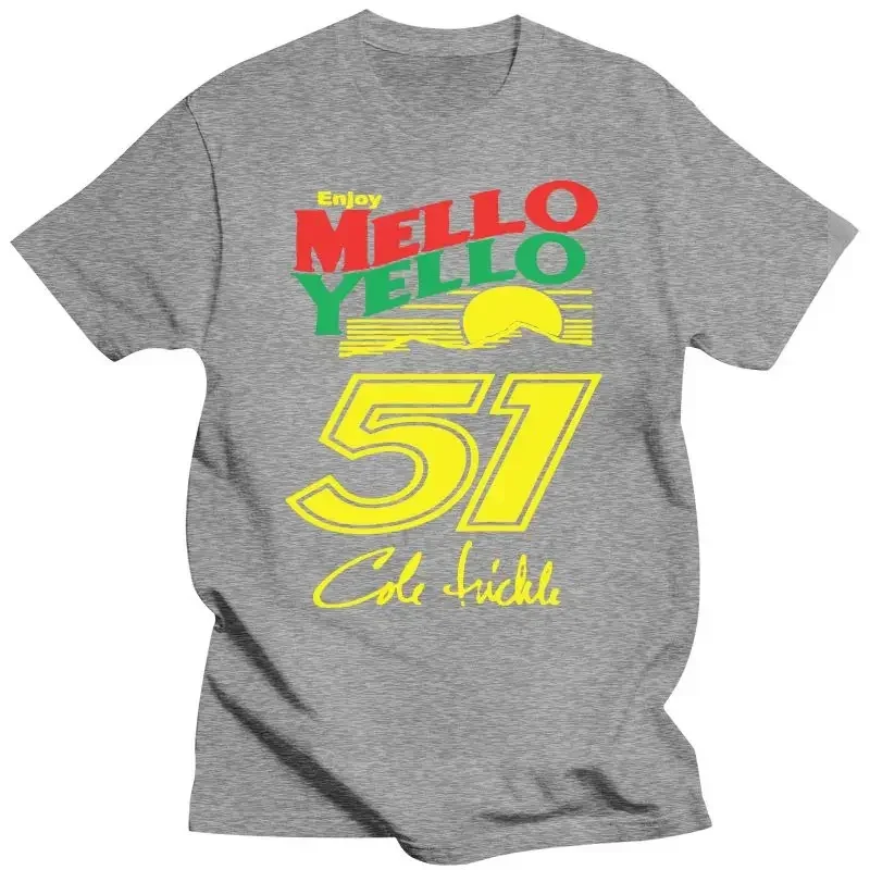 Новинка 2024 популярная мужская футболка с принтом Коула Trkle Days Of Thunder Mello Yello 51