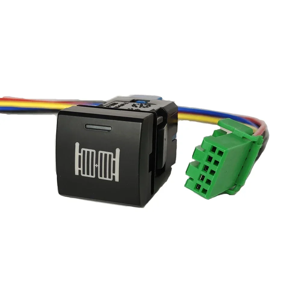 

Светодиодный автомобильный кнопочный переключатель GAS Air Comp Barrier Gate Door с проводом для Toyota Camry Altis Hilux LC300 2018 Rav4 Prado 150