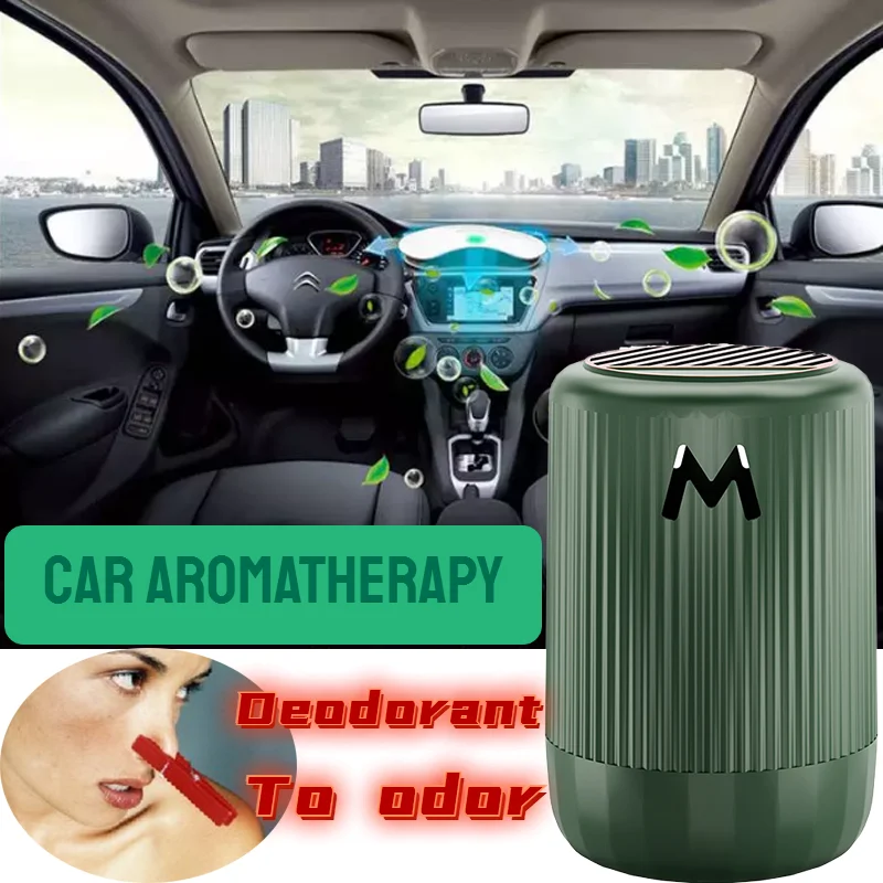 

Car Cup Holder Aromatherapy Solid Balm Deodorization Deodorization Air Freshener Car Lasting Fragrance Essential In The Car