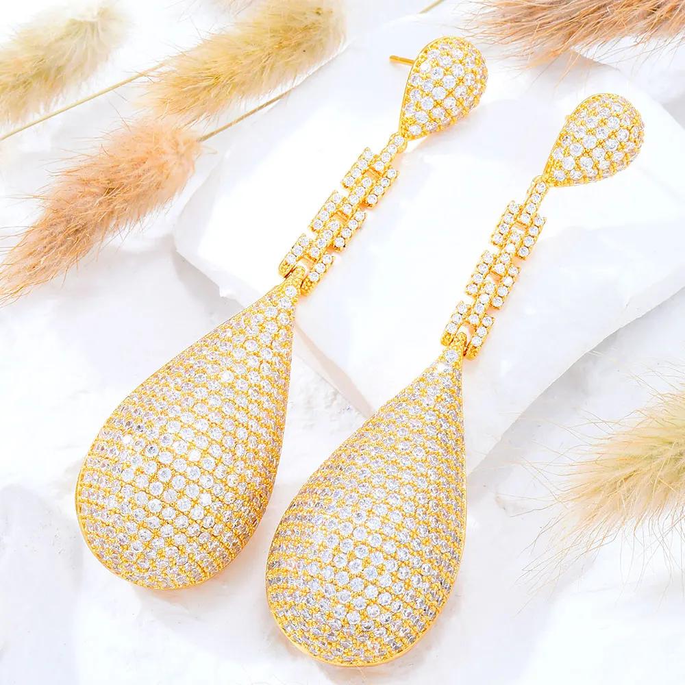 GODKI элегантные круглые геометрические женские офисные серьги для женщин