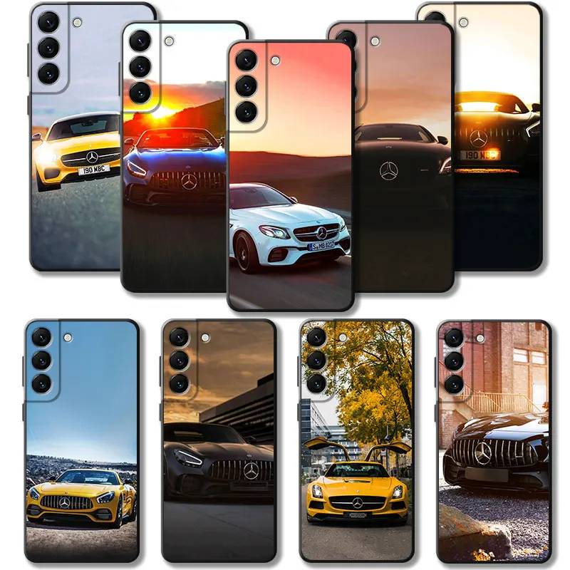 

Beautiful Landscape Mercedes Benz Supercar Case For Samsung Galaxy S23 S22 S21 S20 FE Ultra S10 S9 S8 Plus Note 20Ultra 10Plus