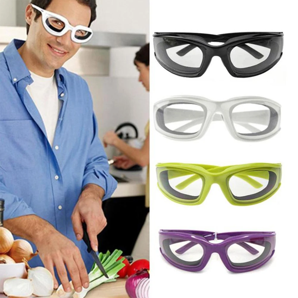 

Glasses For Cutting Onions Cut Onion Goggles Without Tearing Safety Goggles Kitchen Accessories Eye Glasses Kitchen Gadget Tools