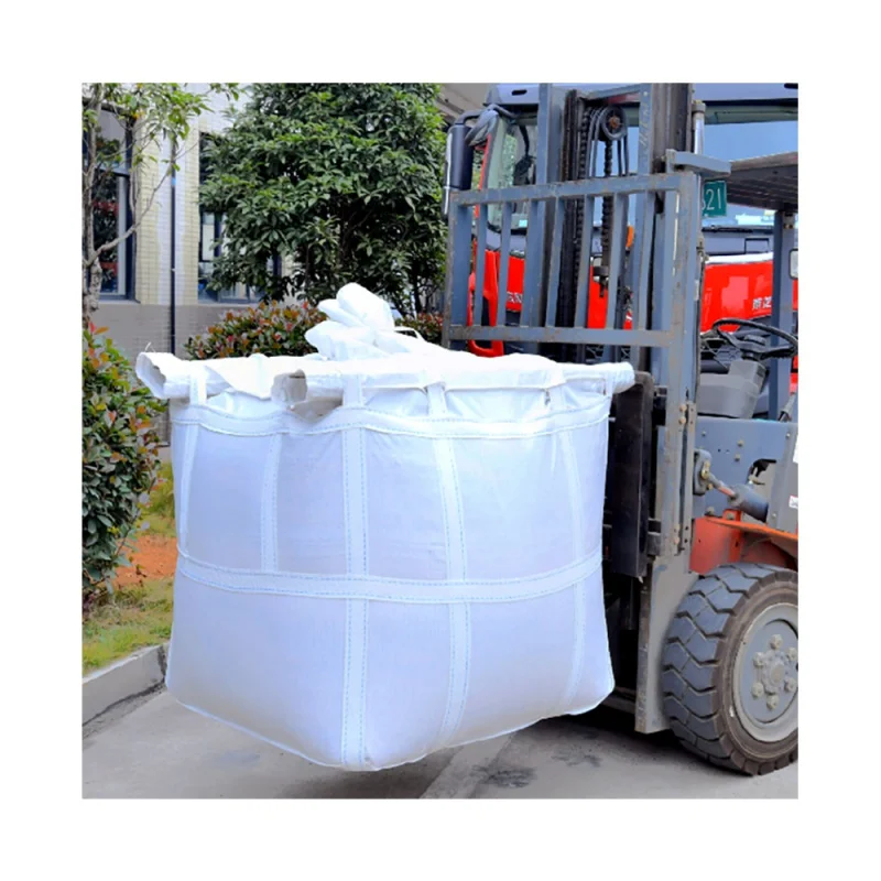 

HOKBG pallet free Cement Big Bulk Fibc Jumbo 1000kg super sack Bag Polypropylene Bulk Pp Bags to save logistic freight cost