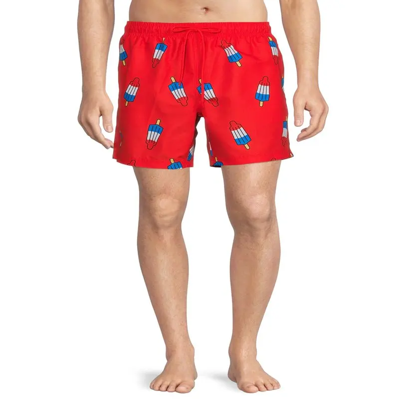 

Men's Rocket Pop Swim Trunks, Sizes S-3XL