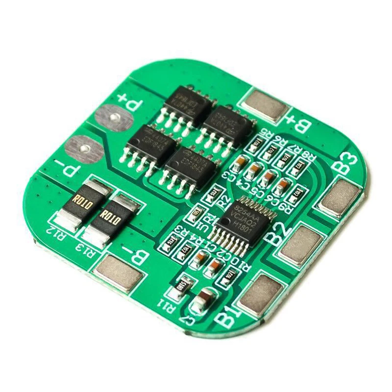 

2-100Pcs 4-String 14.8V Lithium Battery Protection Board 18650 16.8V Overcharge Over Discharge Short Circuit Protection 20A