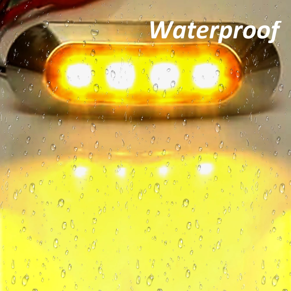 Фонарь для габаритных огней 4 SMD 12/24 В 10 шт.