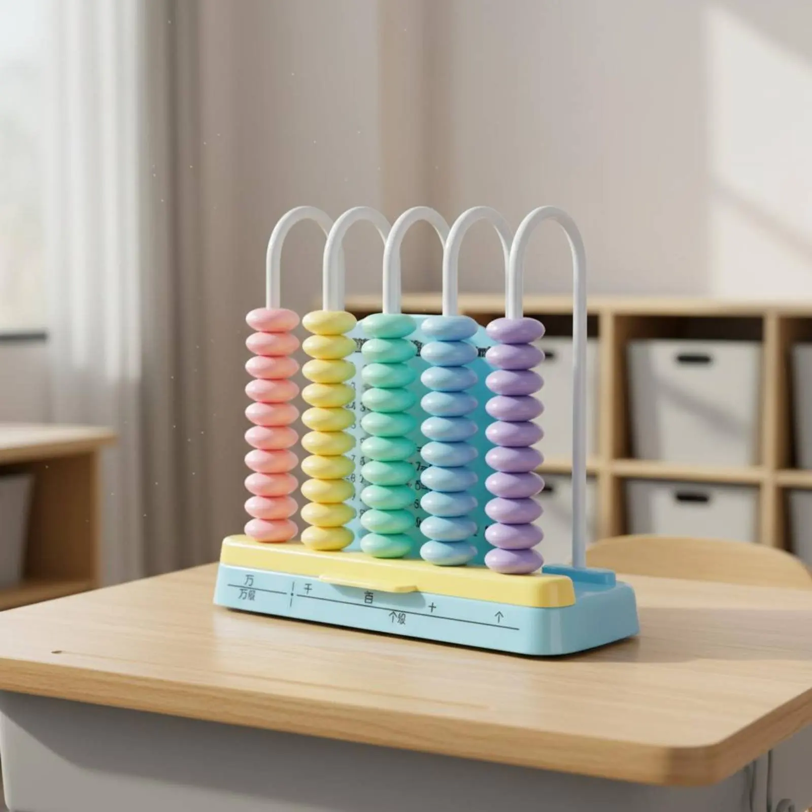 Детские счеты Abacus Quick Reset: обучающая игрушка для изучения математики и десятичных чисел для класса (art.: 3920daafa2c29) - 3920daafa2c29