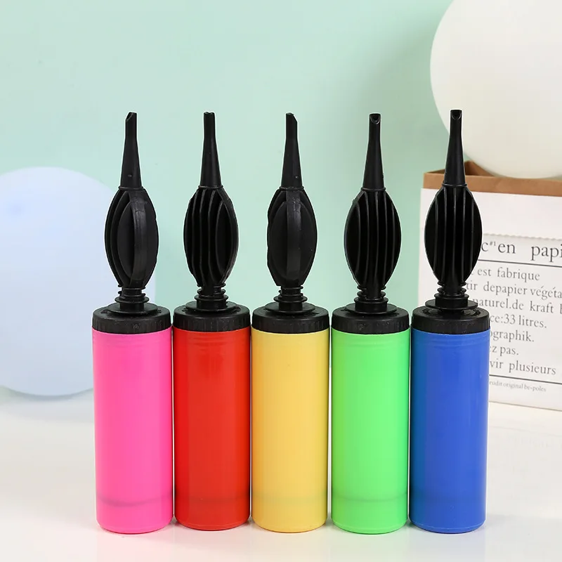 

Portable Mini Hand Push Balloon Inflator Tool Scene Decoration Balloon Swimming Ring Inflator Bomba Para Inflar Globos