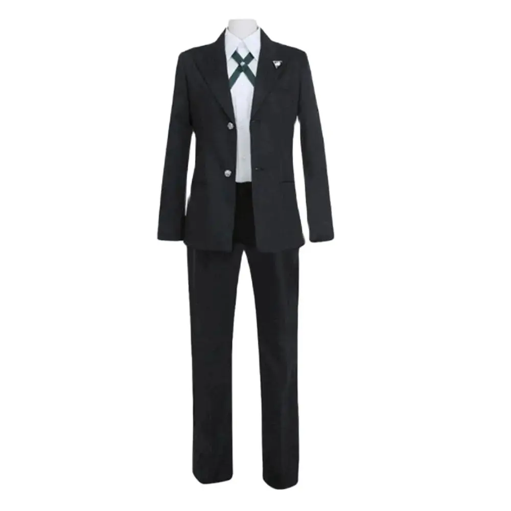 Unisex Anime Cos Togami Byakuya Cosplay Costume Uniform Custom Size