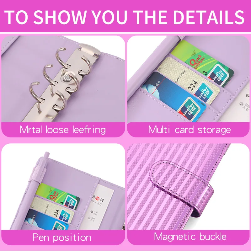 Блокнот формата А6 из искусственной кожи