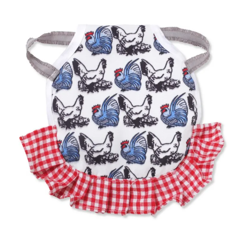 

Adjustable Pet Clothes Hen Apron Poultry Hen Saddle Apron Feather Protection Holder Chicken Protector Hen Dress Pets Supplies