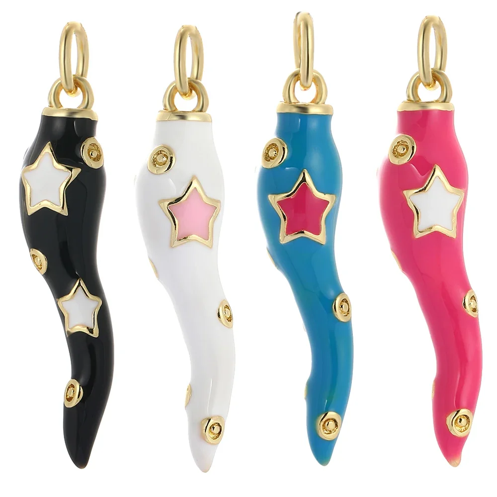 Красочные богемные серьги в виде перца ожерелье браслет очаровательные кулоны