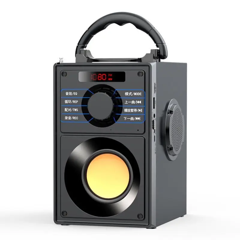 Портативные Bluetooth-колонки F10, беспроводные стерео HIFI-колонки с сабвуфером, высокое качество звука, для дома и улицы