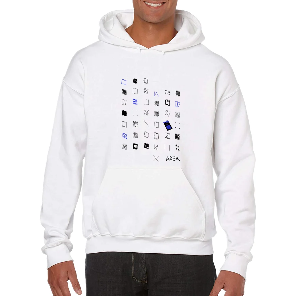 

ADER New Printed Cotton Unisex Unisex Long Sleeve Hoodie Sweatshirt
