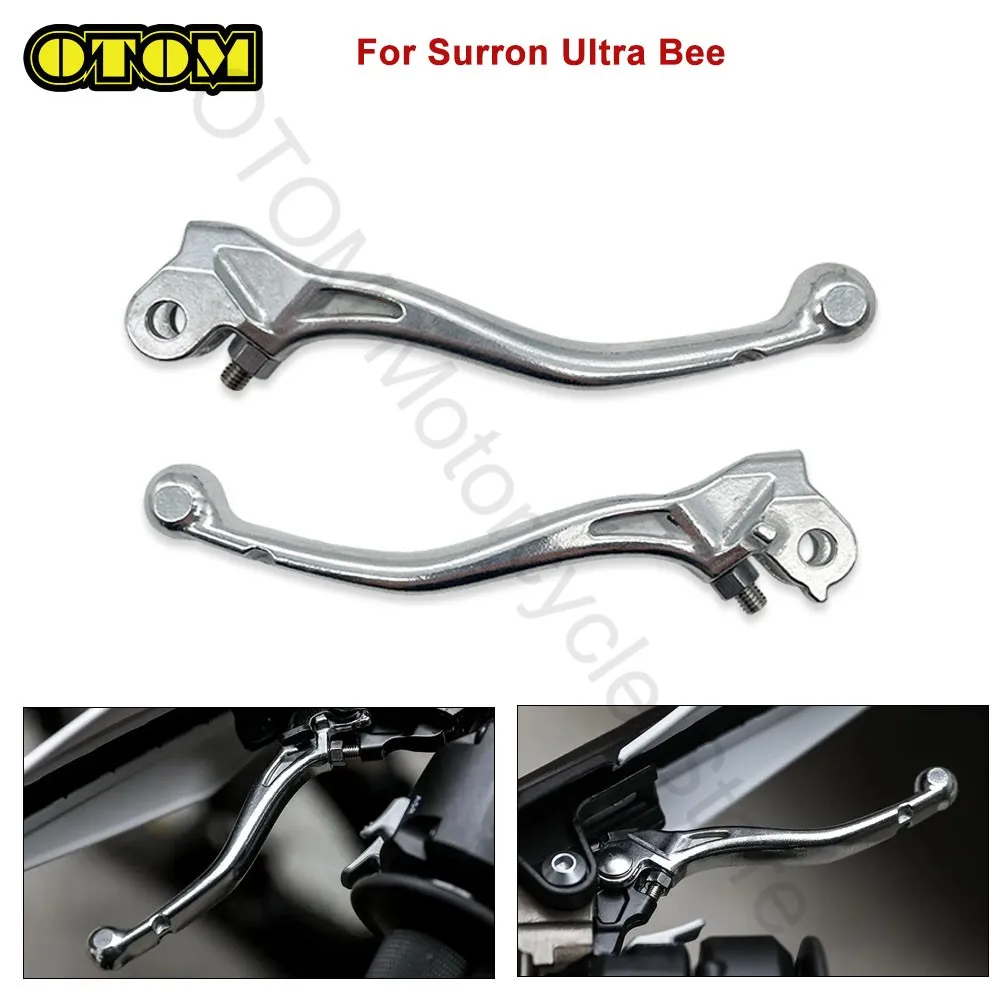 Фото Рычаги переднего и заднего тормоза для мотоцикла Surron Ultra Bee, руль, запчасти для электрического кроссового мотоцикла SUR-RON UltraBee №1