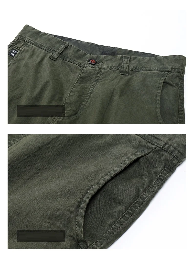 Брюки-карго мужские тактические хлопок много карманов длинные штаны для бега