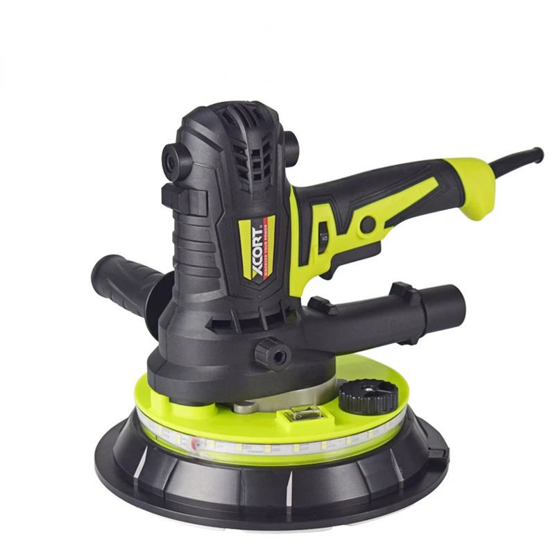 

50W Drywall Sander 230V Wall Polishing Machine Grinding Portable Led Light Wall Putty Polisher Machine With double lamp