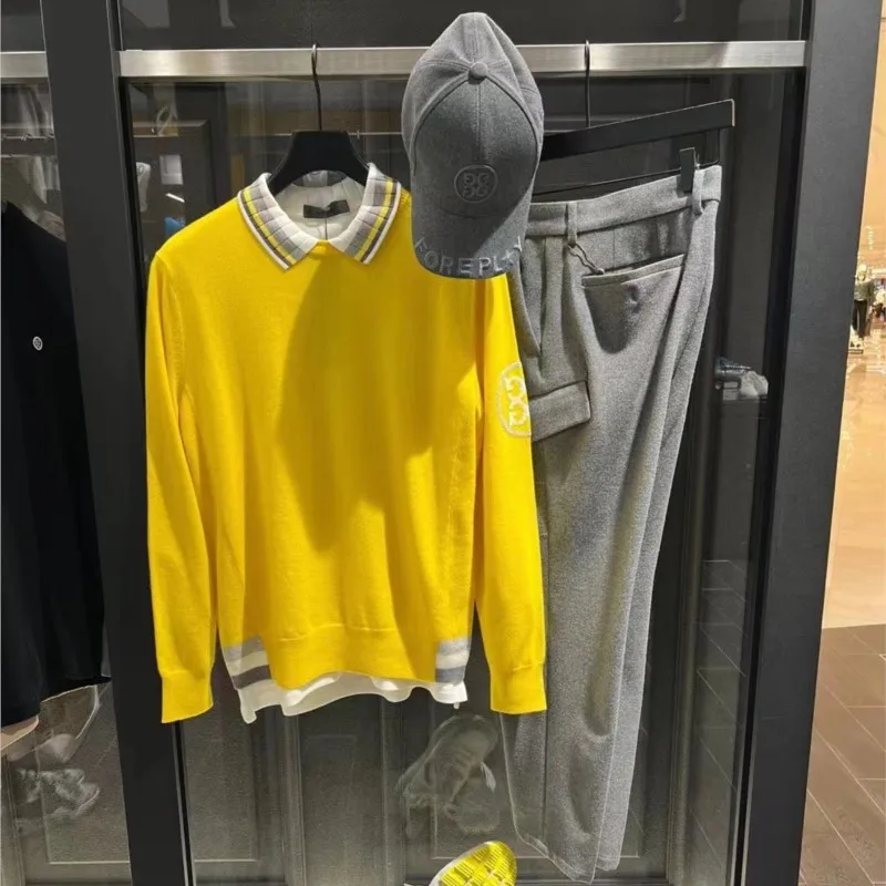 2022 New Golf Men's Sweatshirt, Crewneck Sweatshirt, Cotton-Blend Fleece Sweatshirt, Fleece Pullover Sweatshirt