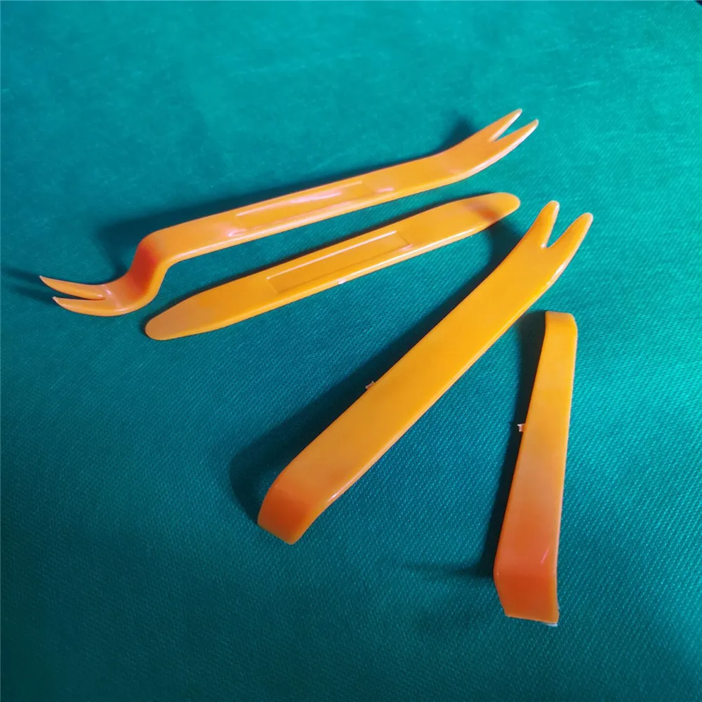 4 шт. автомобильный радиоприемник дверной зажим панель отделка приборной панели