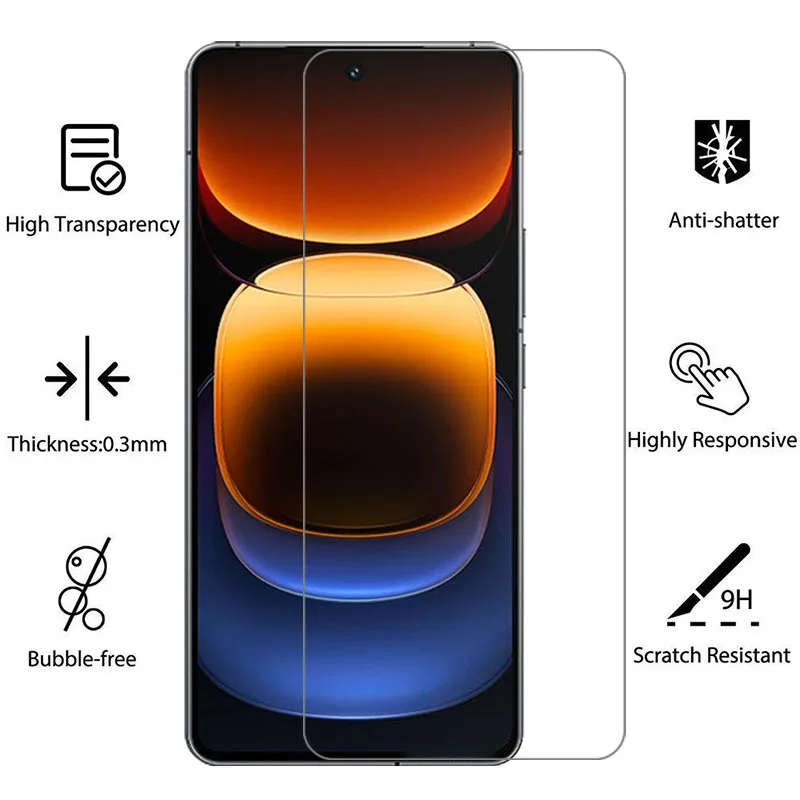 Фото Чехол для телефона Vivo iQOO 12, защитное стекло для экрана iQOO 12 5G, задняя крышка 360°, iQOO 12 Case №2