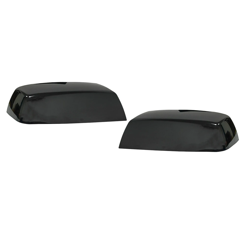 

​Mirror Cap Glossy Black LH Left RH Right Pair Set For Sierra Silverado 22889517 High Quality And Practical