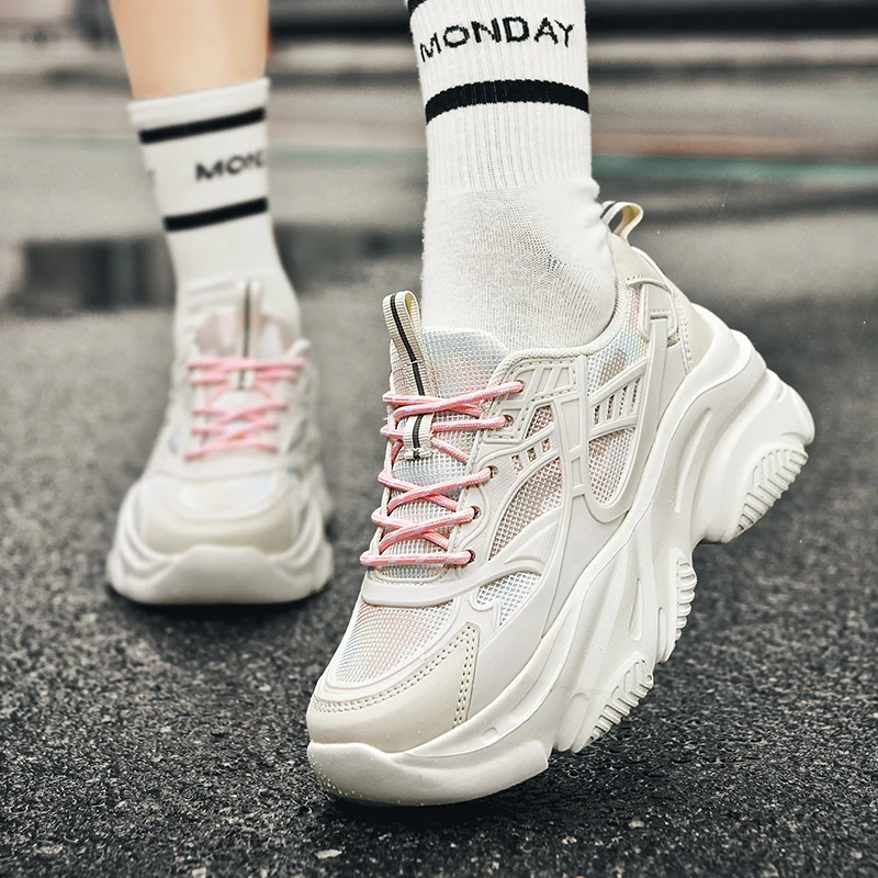 Women's Possession Sneaker Light Walks Shoes for Women Casual Sports Trainers Outdoor Tennis Gym Footwear Increasing