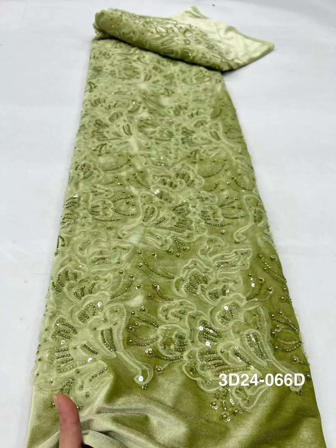 Африканская Бархатная французская сетчатая кружевная ткань высокого качества