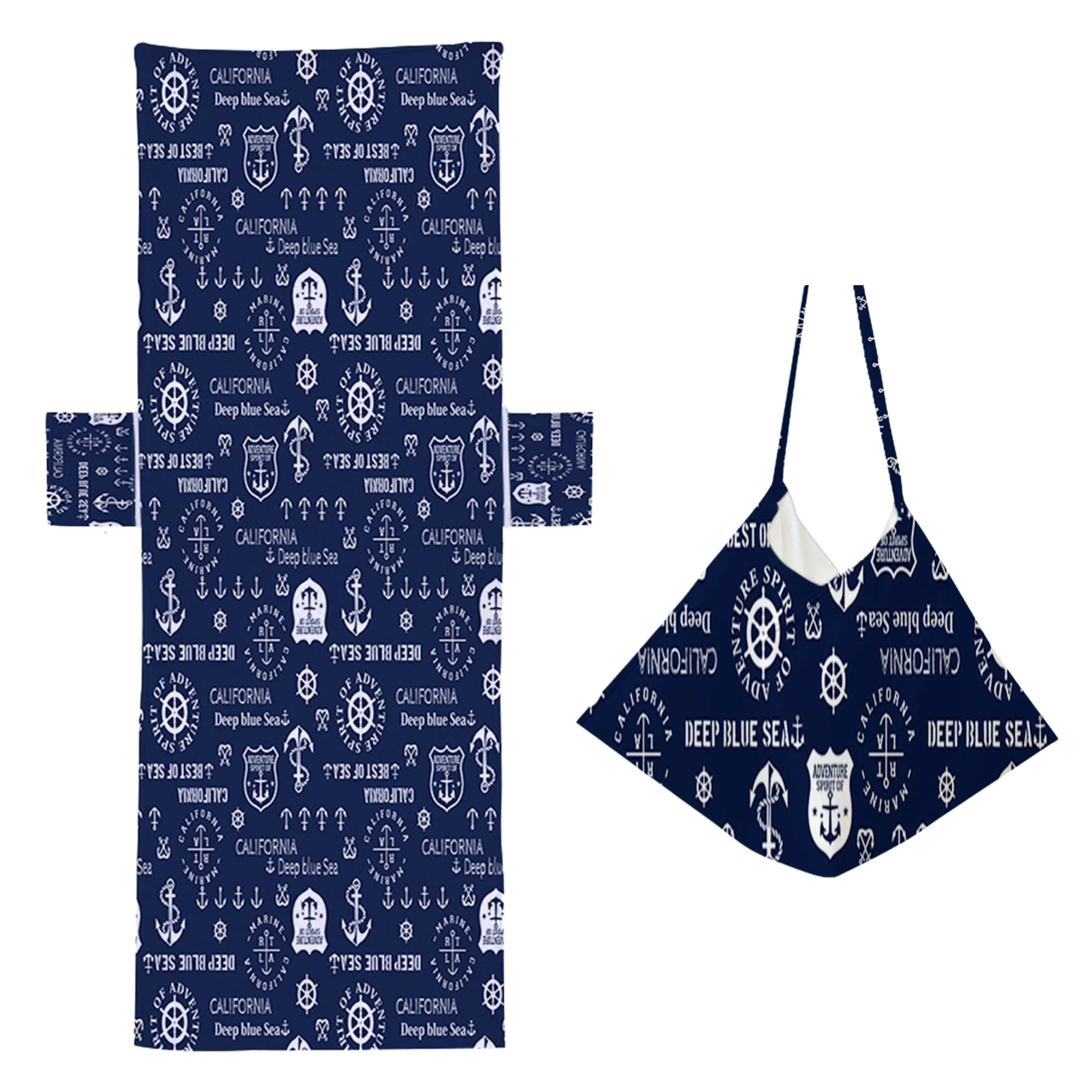 

Beach Chair Cover Pool Chaise Cover Elastic Side Pocket For Sun Lounger Microfiber Lounger Covers With Elastic Side Pockets No