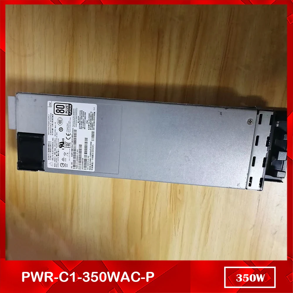 350W For Cisco Catalyst 9300 Switch Power Supply  PWR-C1-350WAC-P