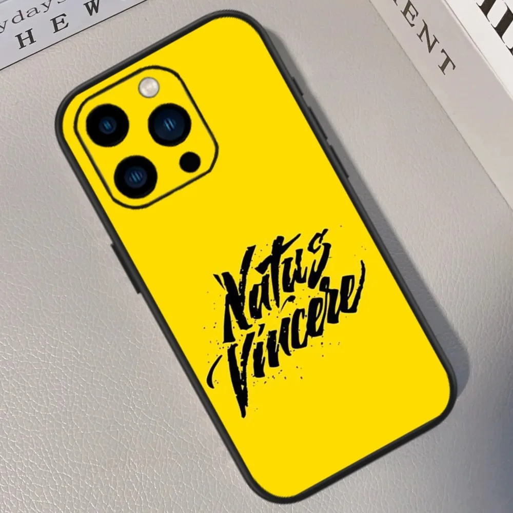 Фото Чехол для телефона игровой команды N-Natus Vincere для iPhone 13 14 15 11 12 Mini Pro Max XR X, черный чехол №5