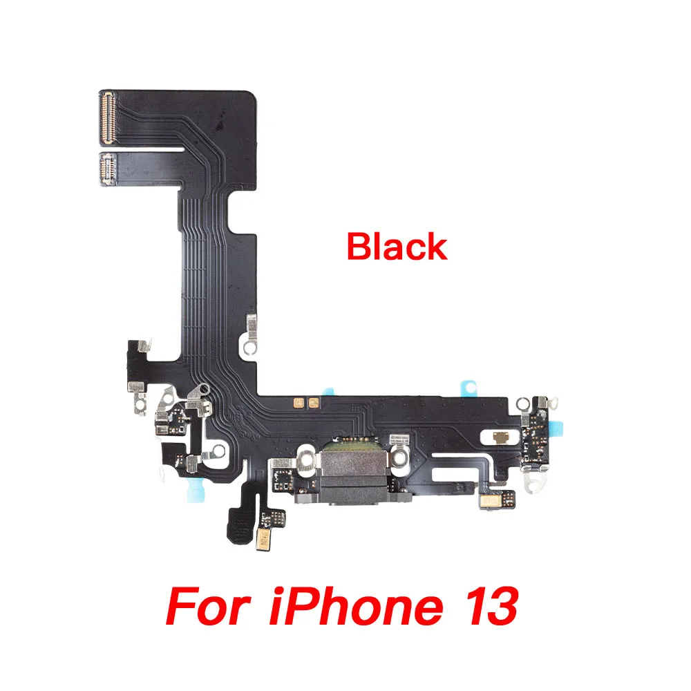 Разъем для док-станции с зарядным портом iPhone 13 Mini Pro Max сменная USB-плата зарядного