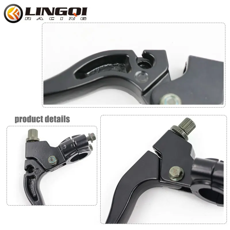 Ручка сцепления для мотоцикла LING QI тормозной рычаг руль скутера из алюминиевого