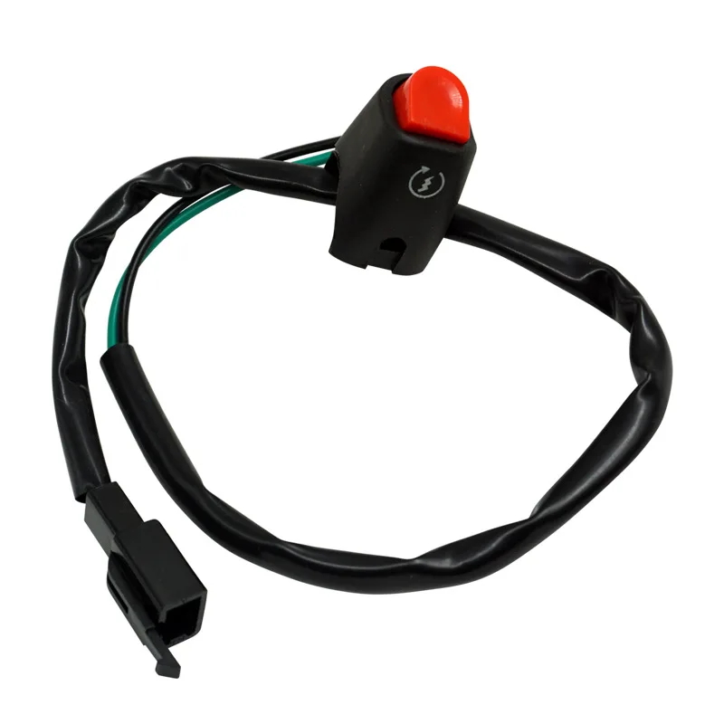 

Motorcycle Modification Switch Handlebar Faucet Installation Start Ignition Self-reset Switch Off-road Vehicle Scooter General