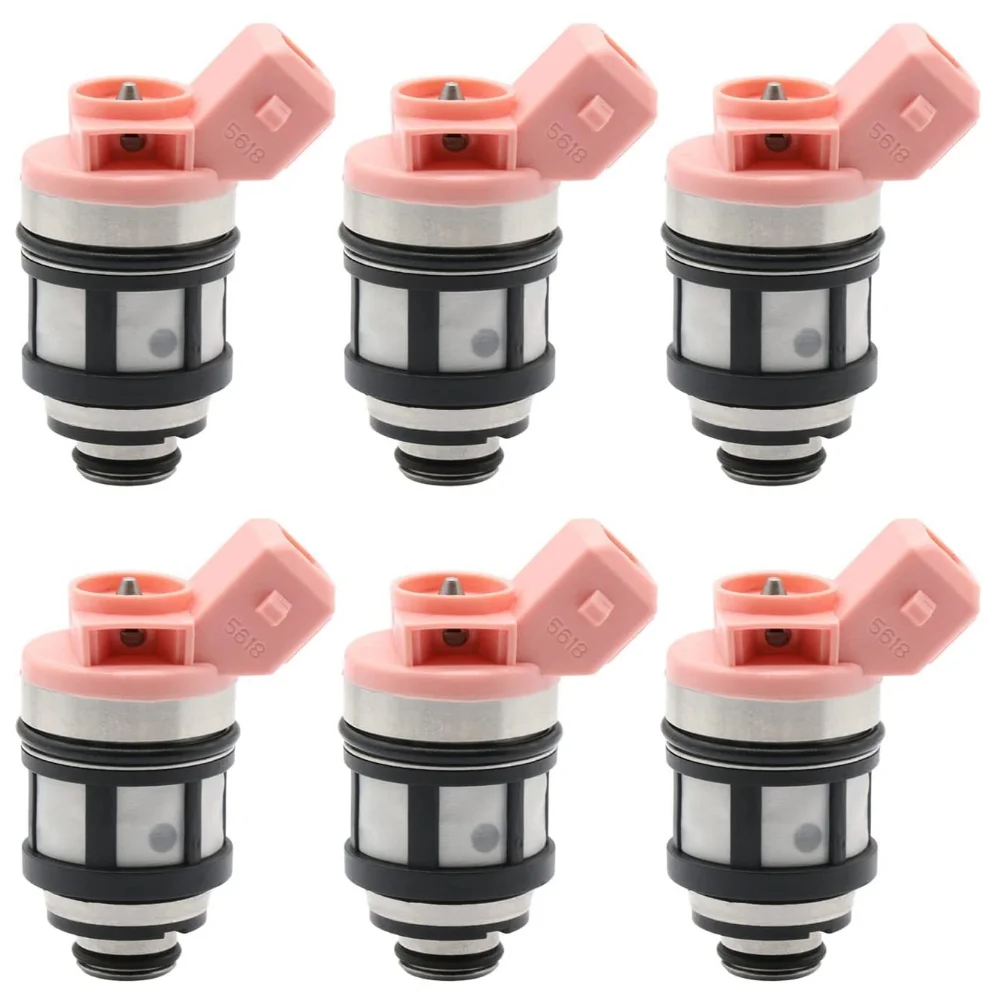 

Set of 6 Fuel Injectors 1 Hole Fit For Nissan D21 For Pathfinder For Quest For Pickup For Mercury Villager 3.0L V6 16600-88G10