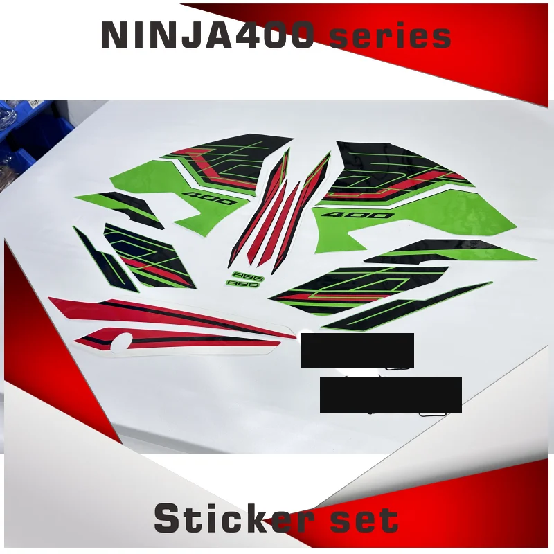 

For NINJA400 2023 ABS Motorcycle Accessories Fairing Sticker Whole Car Sticker Kit Sticker Decal