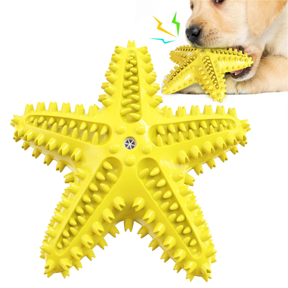 Зубная щетка для собак прочная жевательная игрушка мягкая резиновая зубная