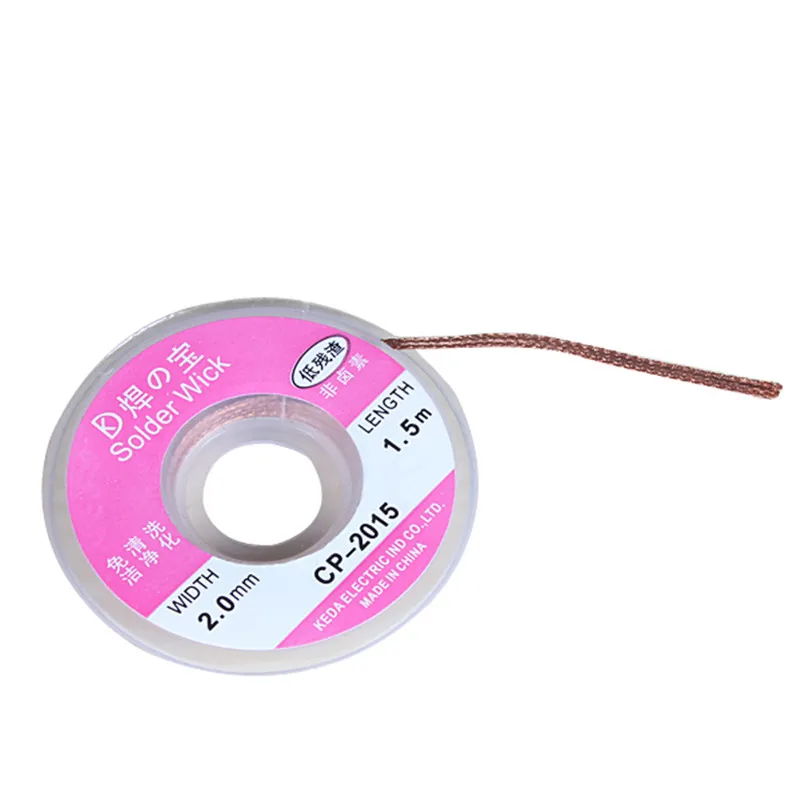 

1pc BGA Desoldering Braid Solder Wire Wick/Soldering Accessory Solder Removers Electrical Tool Accessories