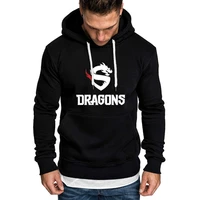 men spring autumn fashion dragons long sleeved hoodies outdoor sport sweatshirts sweater casual pullover hoodie size s 4xl
