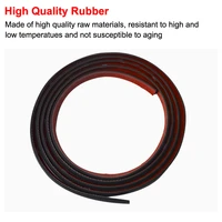 universal car y shape rubber seal weather strap hollow glass window edge moulding trim decorate weatherstrip 2 4 meter