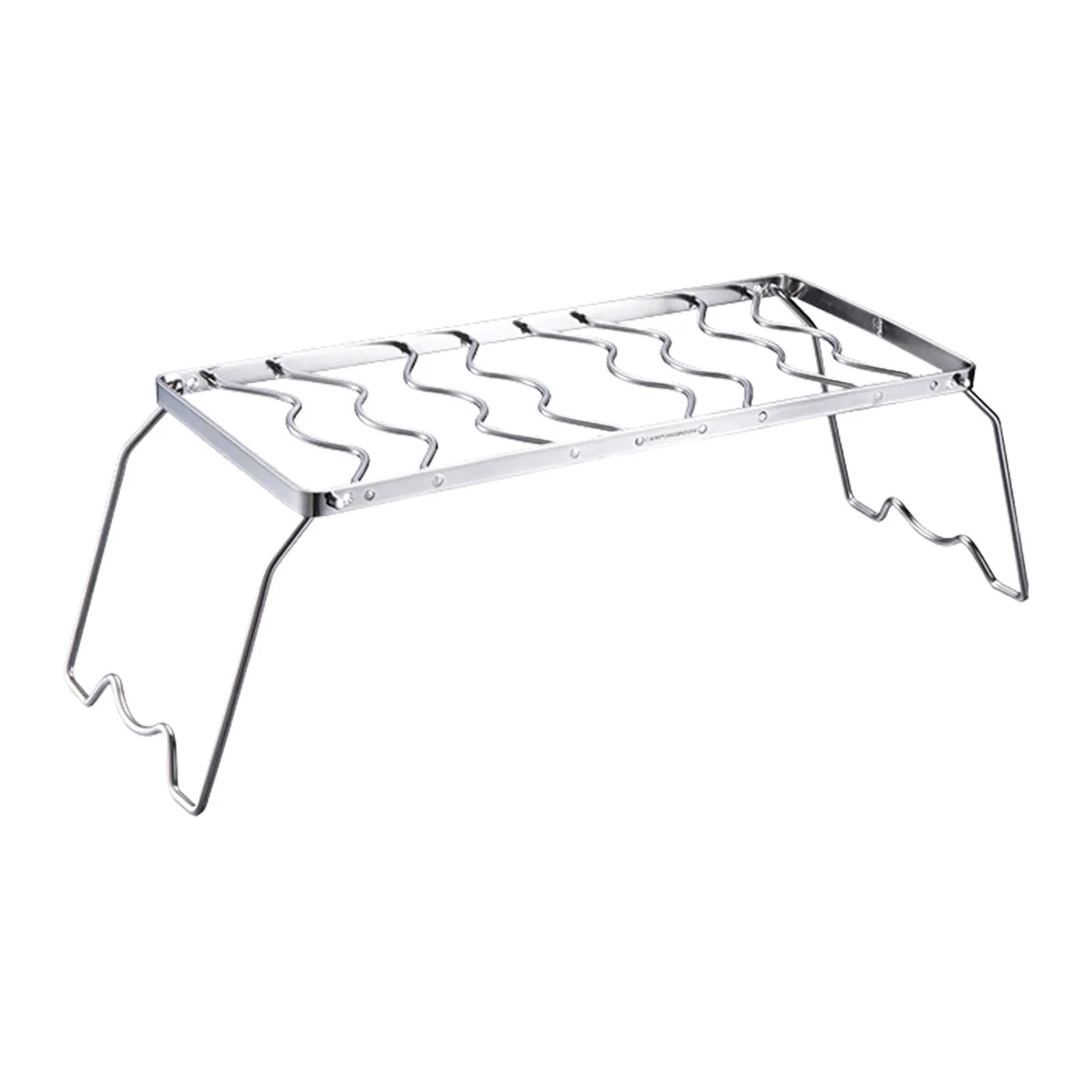 

Portable Grills Stainless Steel Camping Grill With A Storage Bag Folding Heavy Duty And Stable Fire Pit Grill Campfire