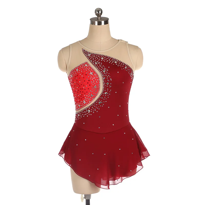 

Children's Adult Ballet Clothing Bodysuit Figure Skating Girls' Gymnastics Clothing Performance Dress Competition Grading Skirt