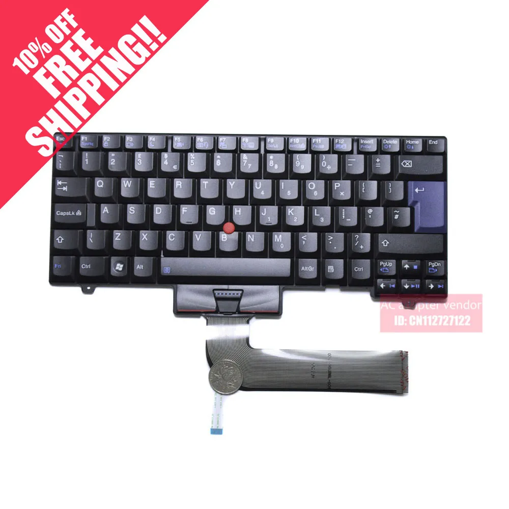 

FOR IBM FOR LENOVO FOR Thinkpad sl410 sl410k sl510 laptop keyboard L412 L512 L421 UK version