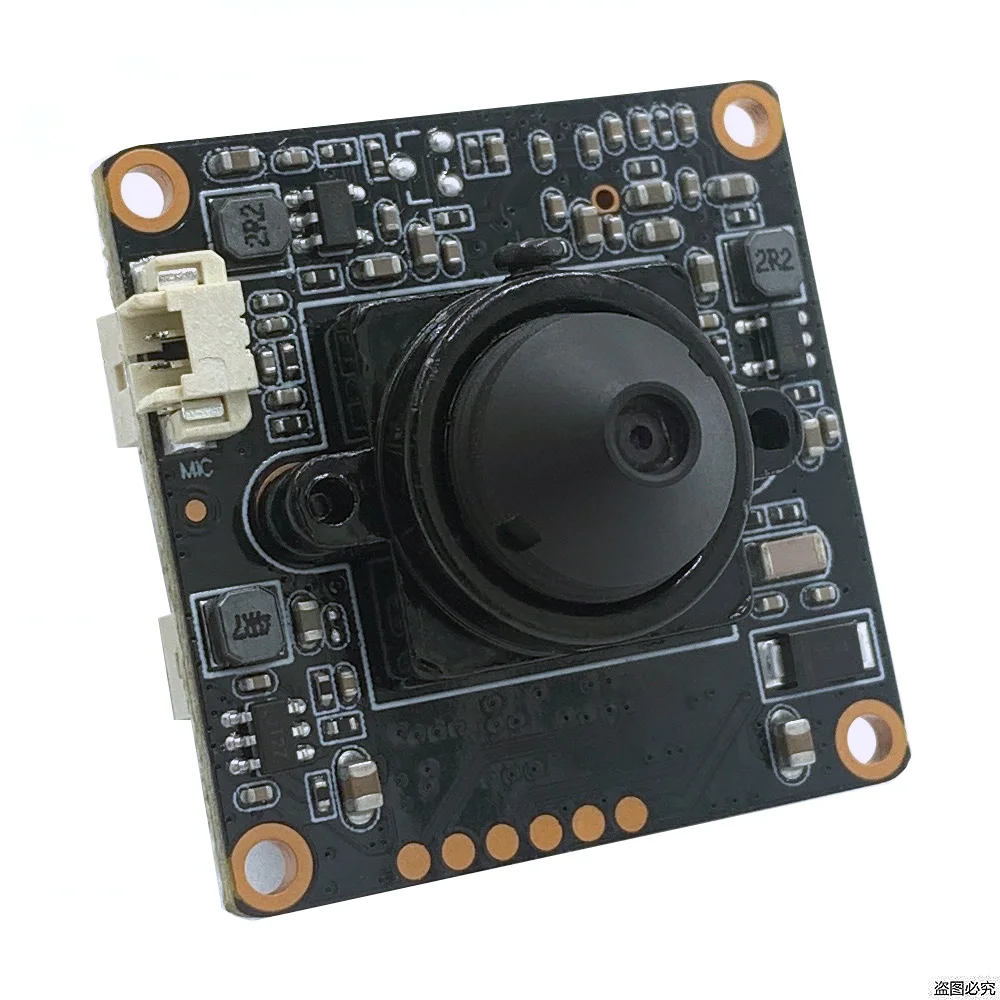 Фото Модуль мини-IP-камеры 4 МП H.264/H.265 2560*1440 32x32 мм, плата PCB, микрофон, DC12V, POE, 0.001 люкс, объектив 3.7 мм Supercon с пин-холл линзой №3