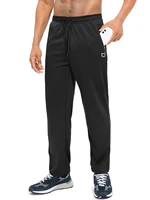 g gradual mens gym jogger pants mens casual slim fit workout bodybuilding sweatpants with zipper pocket
